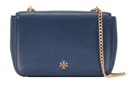 Carter Crossbody, &pound;220, Handbags, Navy, Leather, Front view